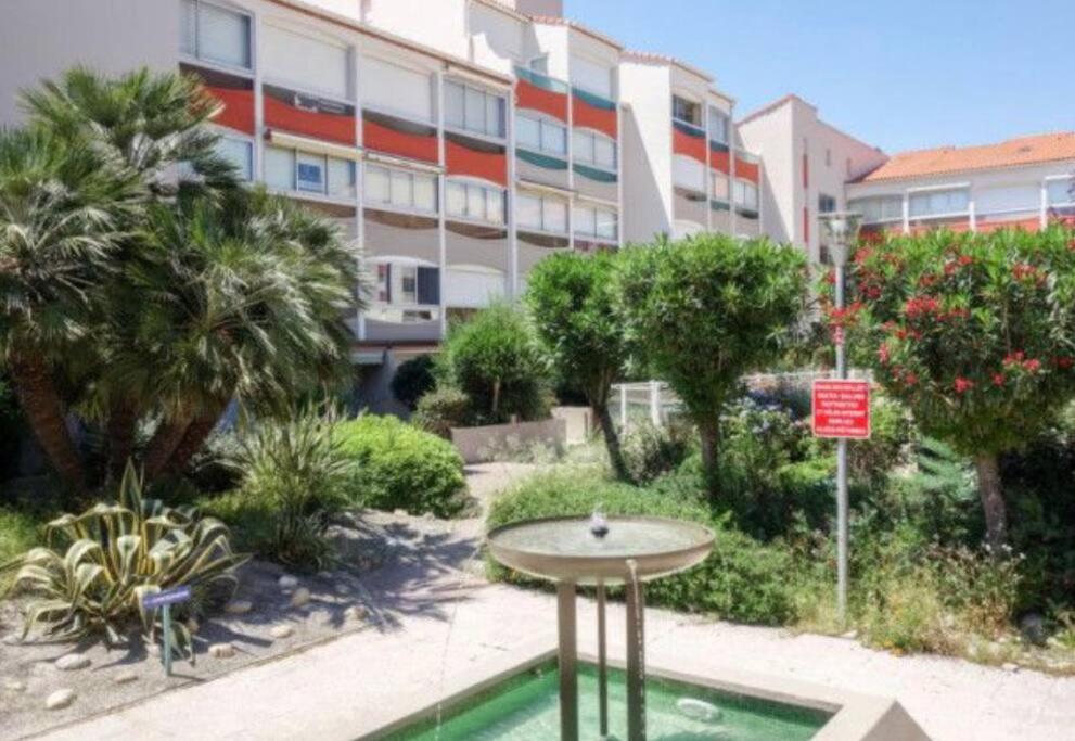 La Brise Marine ~ 300M Mer~Piscine~Clim~Wifi~Calme Argelès-sur-Mer Dış mekan fotoğraf