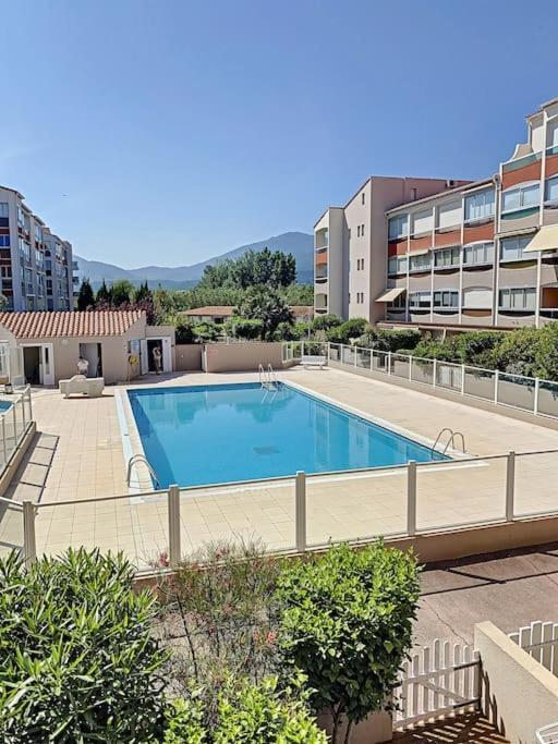 La Brise Marine ~ 300M Mer~Piscine~Clim~Wifi~Calme Argelès-sur-Mer Dış mekan fotoğraf
