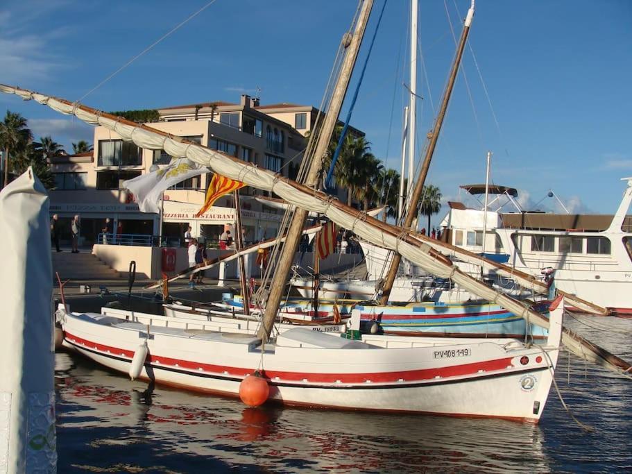 La Brise Marine ~ 300M Mer~Piscine~Clim~Wifi~Calme Argelès-sur-Mer Dış mekan fotoğraf